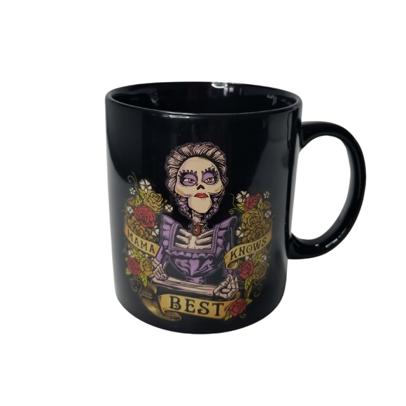 Coco Halloween Coffee Mug Mama Knows Best, Seize Your Moment. Skeleton. New. - Picture 5 of 7